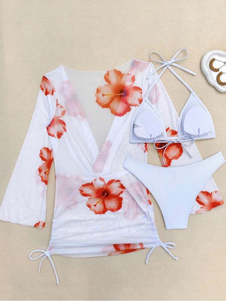 Florals Bikini Set