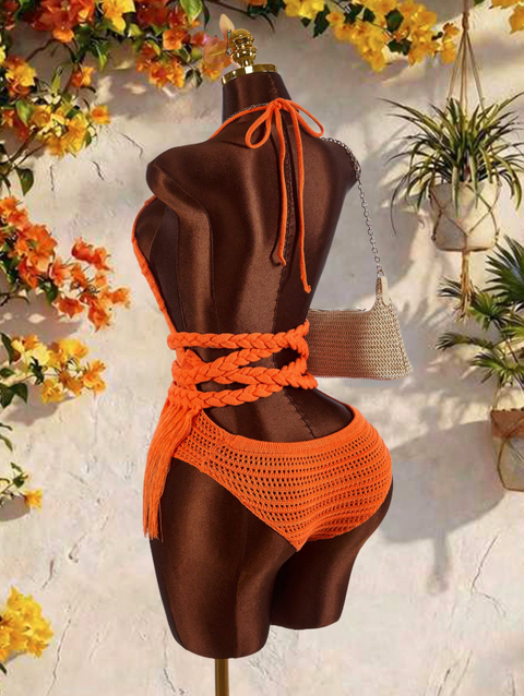 Wrapped in Citrus Monokini