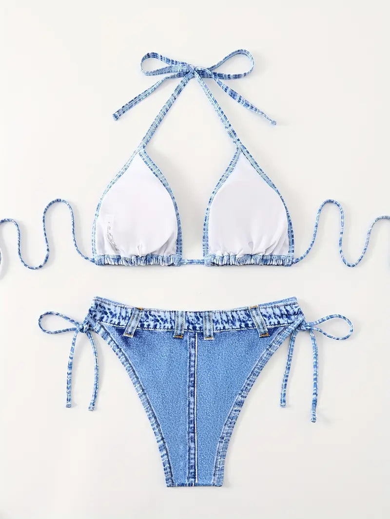 So Denim Bikini