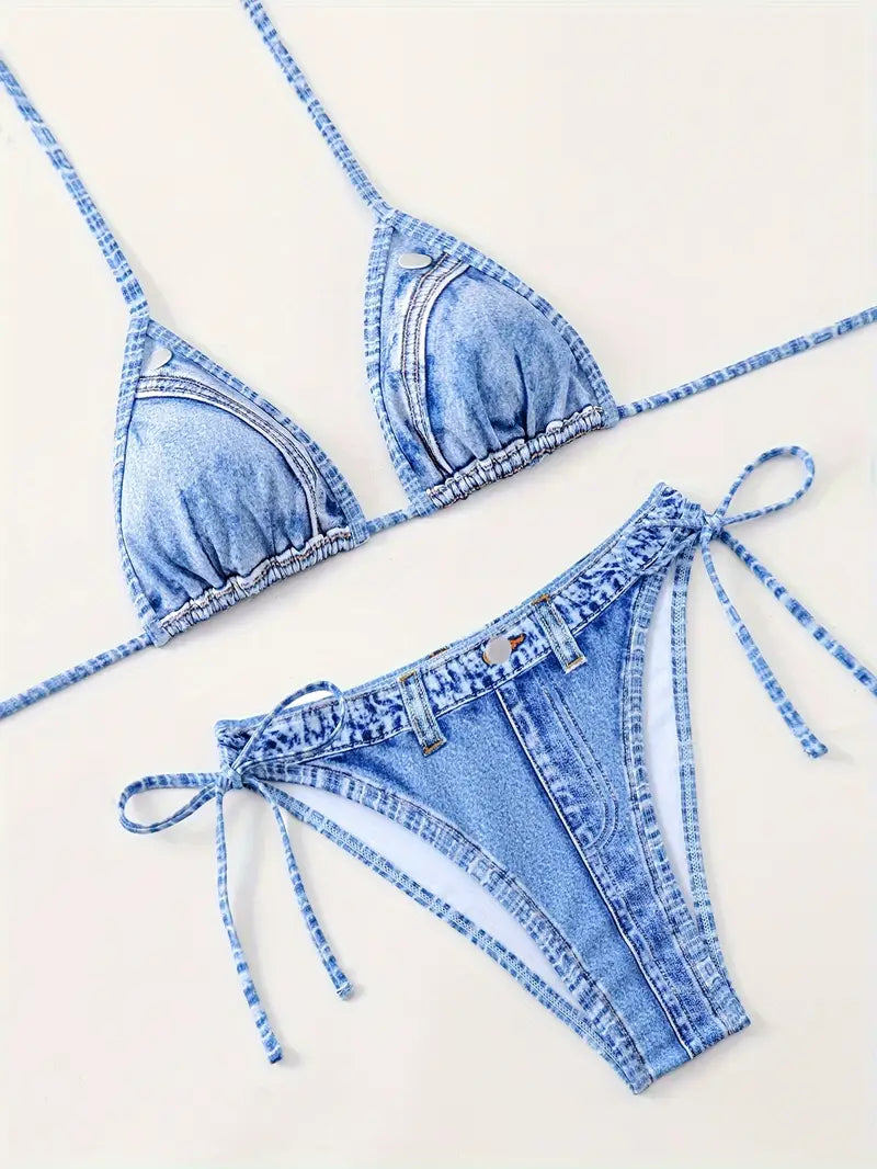 So Denim Bikini