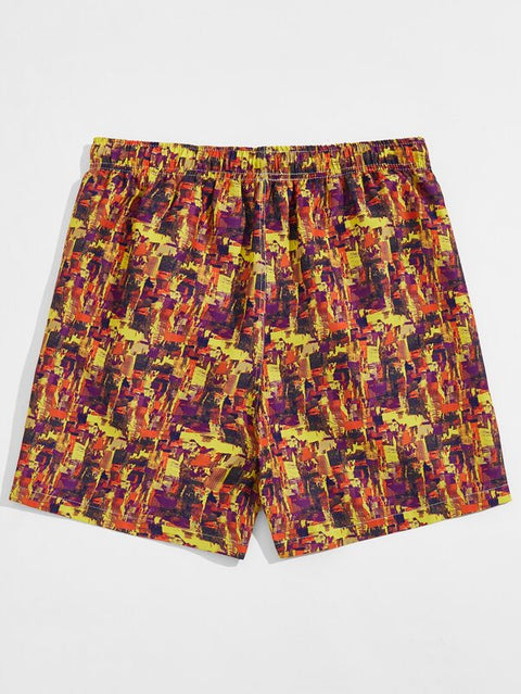 Autumn Leaves Swim Trunks