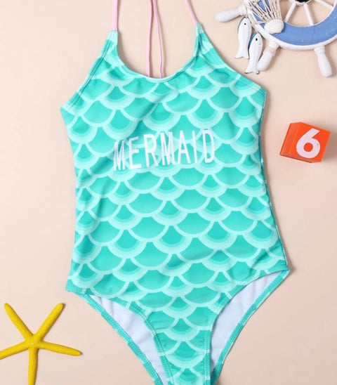 The Little Mermaid Girls Monokini