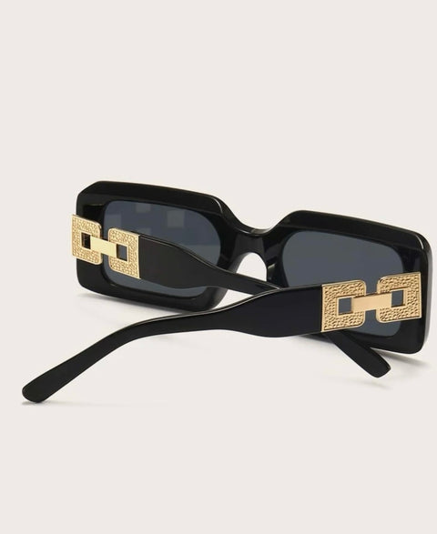 Top of the chain shield sunglasses