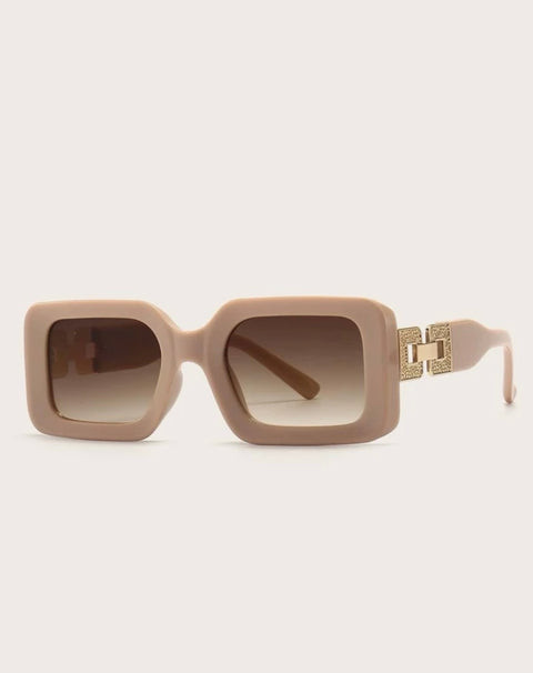 Top of the chain shield sunglasses